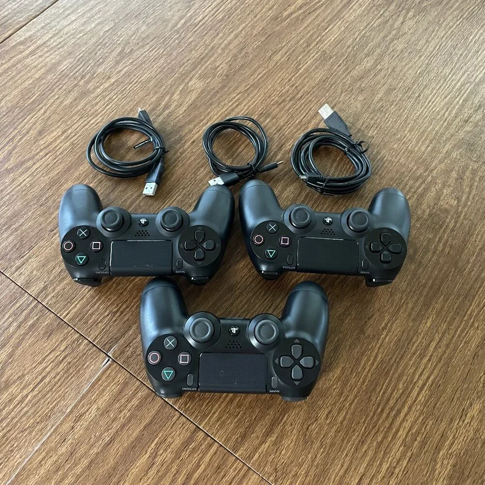 Sony PS4 slim 500G 3 dual shock ps4 wireless controller 5 games